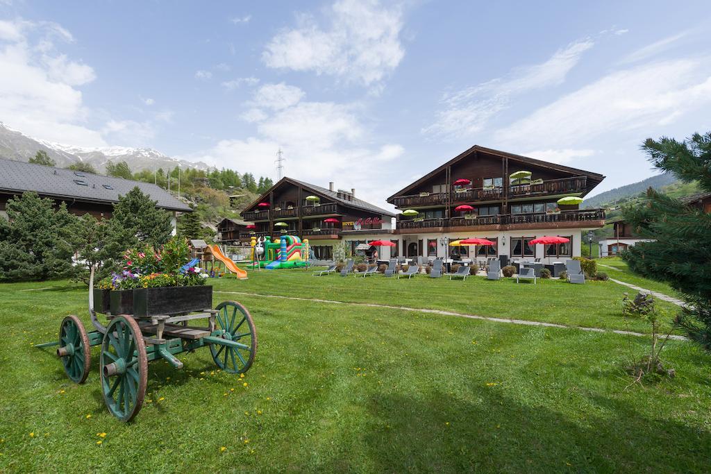 Hotel Landhaus La Collina Grächen Exterior foto