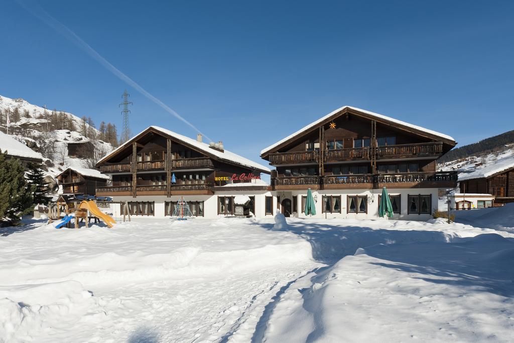 Hotel Landhaus La Collina Grächen Exterior foto